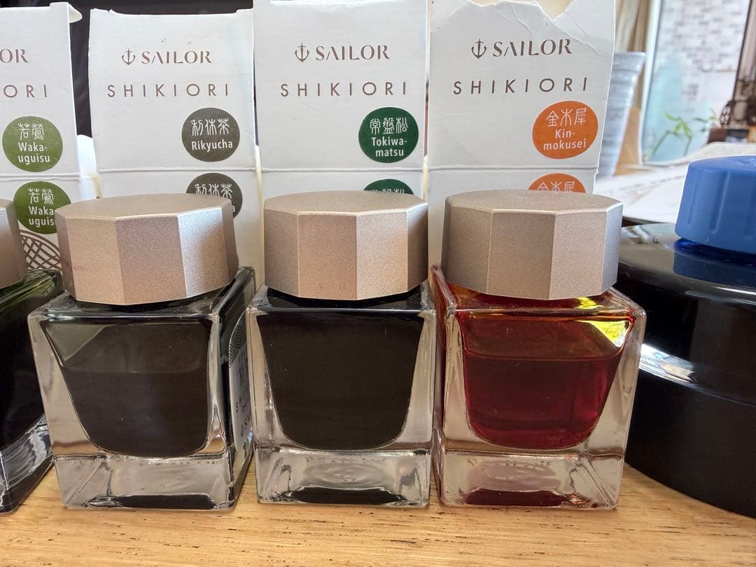 b*す様 Sailor Shikiori 四季織セーラー万年筆用インクその他セッ