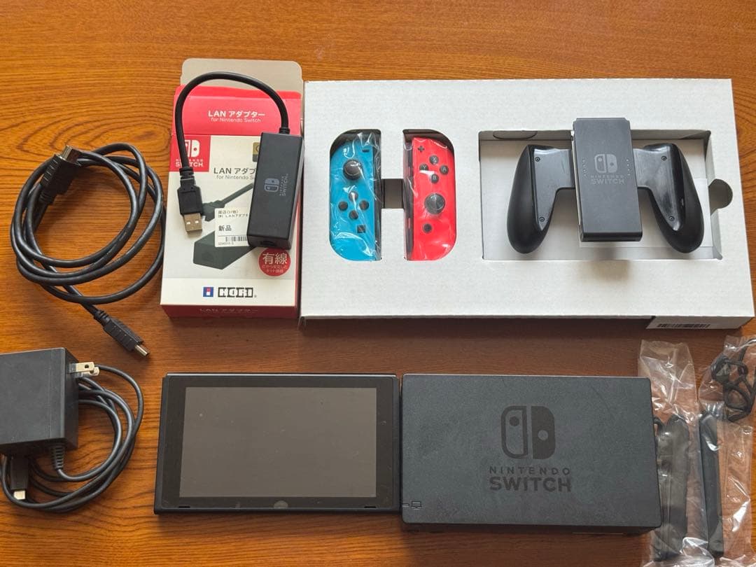 Nintendo Switch 本体 LANアダプター付き