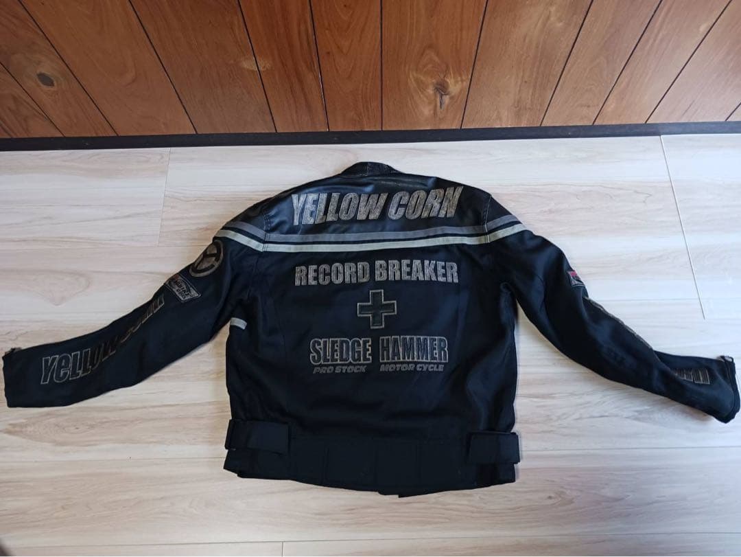 YELLOW CORN SLEDGE HAMMER レザージャケット