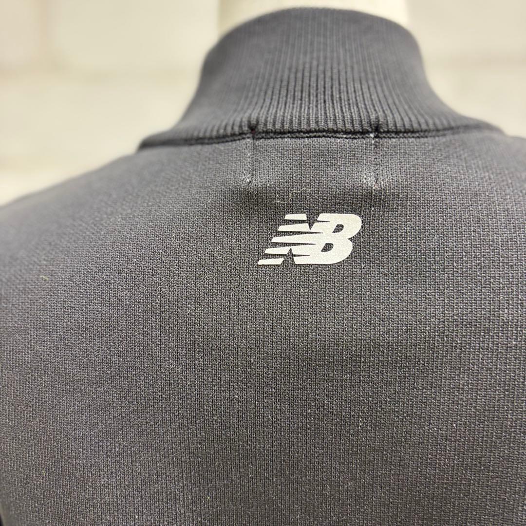 ★美品★ new balance ゴルフウェア セーター Lサイズ 黒