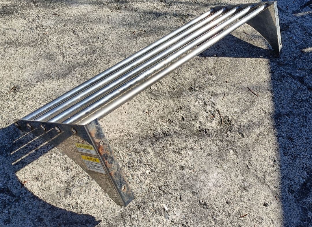 89×30cmステンレス製 吊り棚