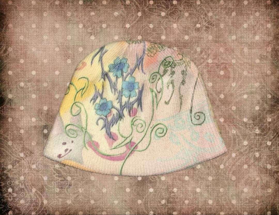 帽子 momentel bunny vine beanie