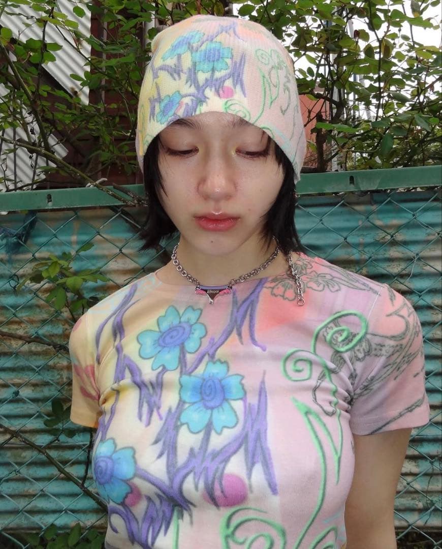 帽子 momentel bunny vine beanie