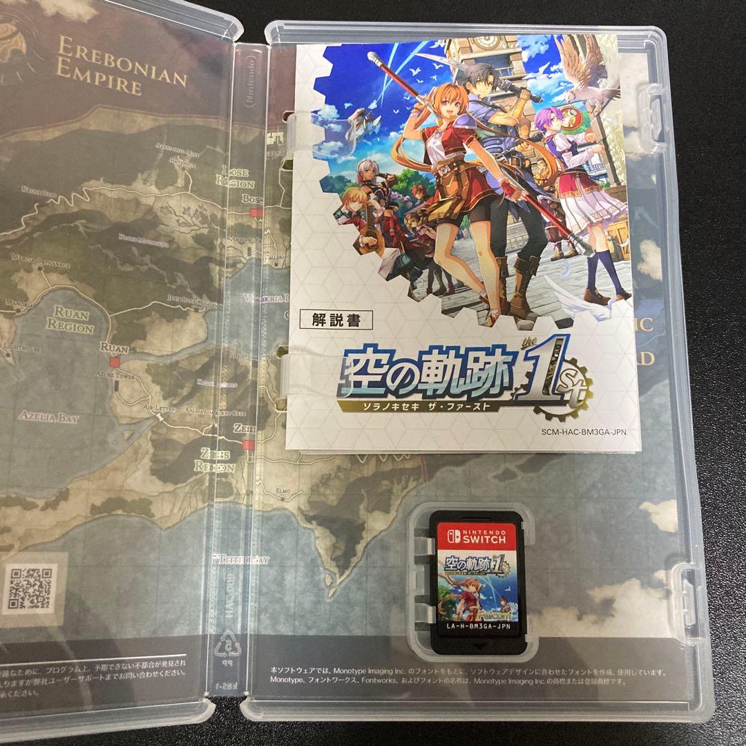 Nintendo Switch『空の軌跡 the 1st』　コード未使用