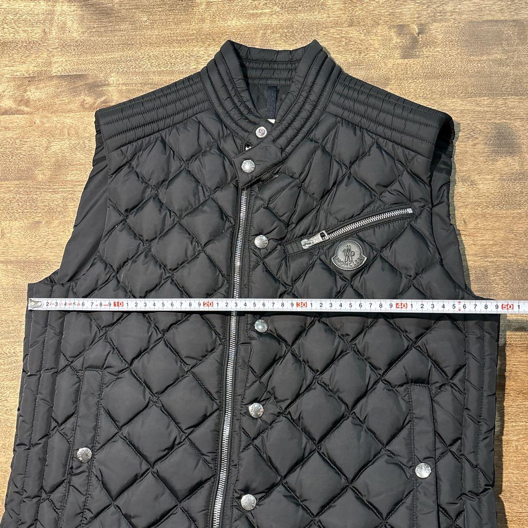 モンクレール MONCLER ダウンベスト メンズ ブラック 黒 フリーサイズ