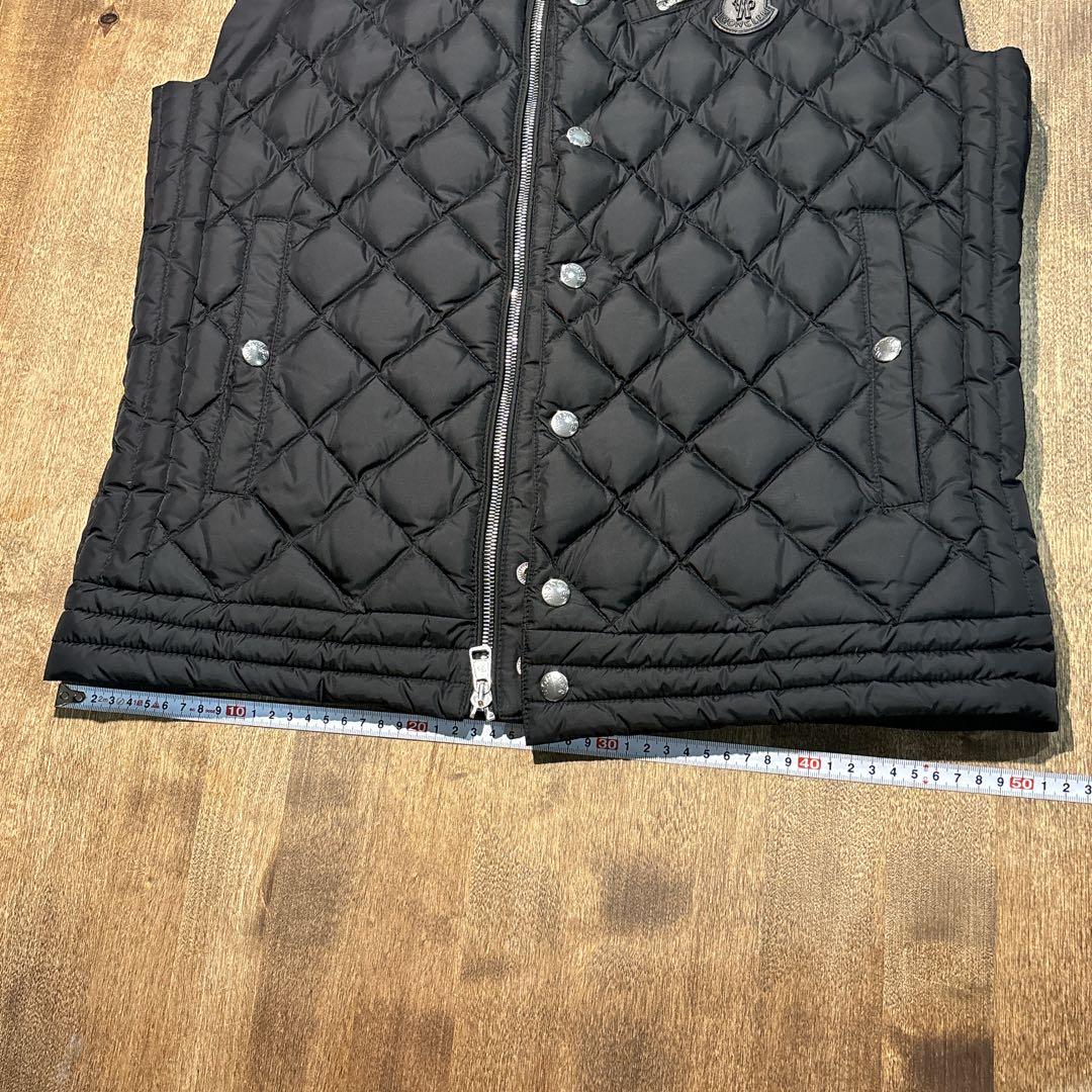 モンクレール MONCLER ダウンベスト メンズ ブラック 黒 フリーサイズ