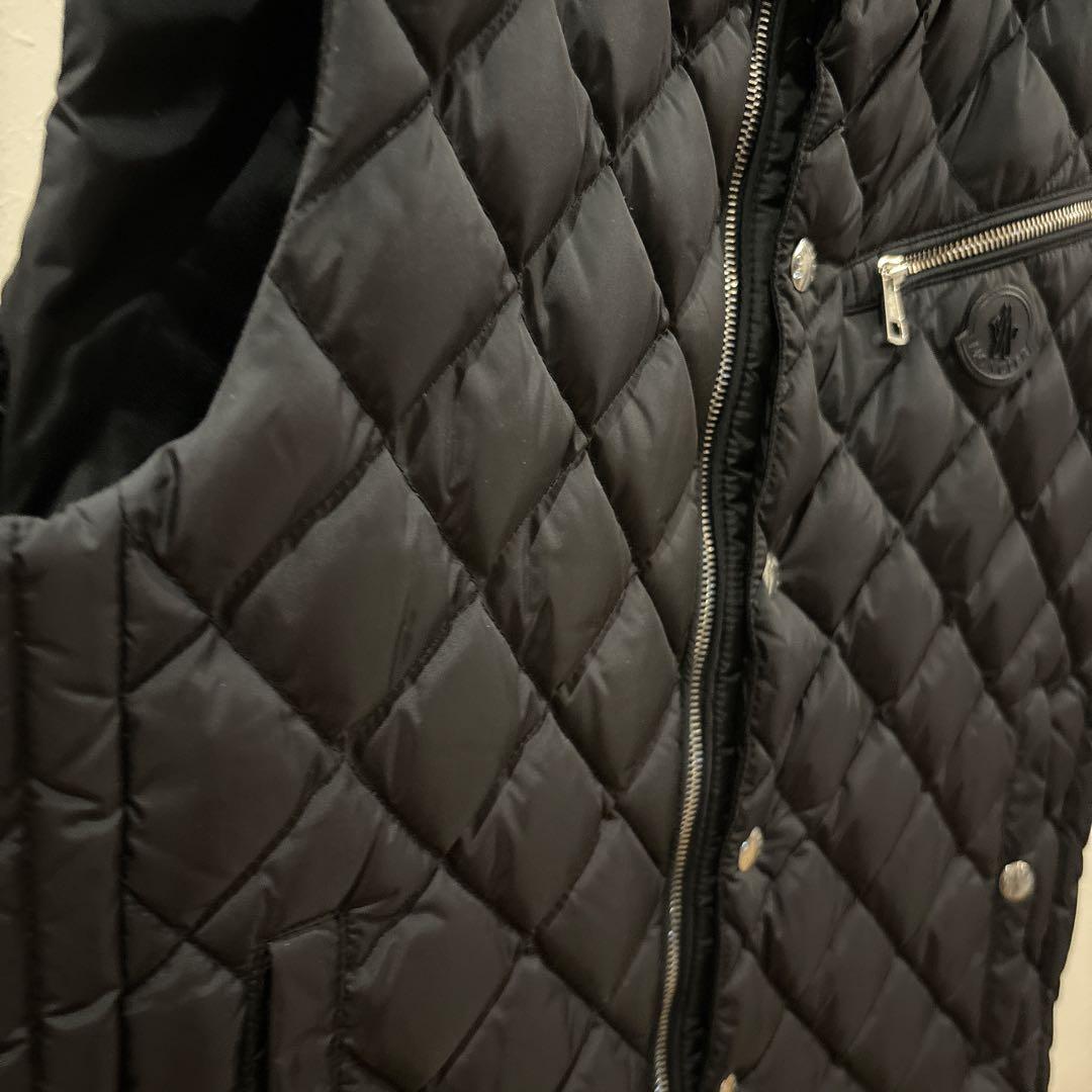 モンクレール MONCLER ダウンベスト メンズ ブラック 黒 フリーサイズ