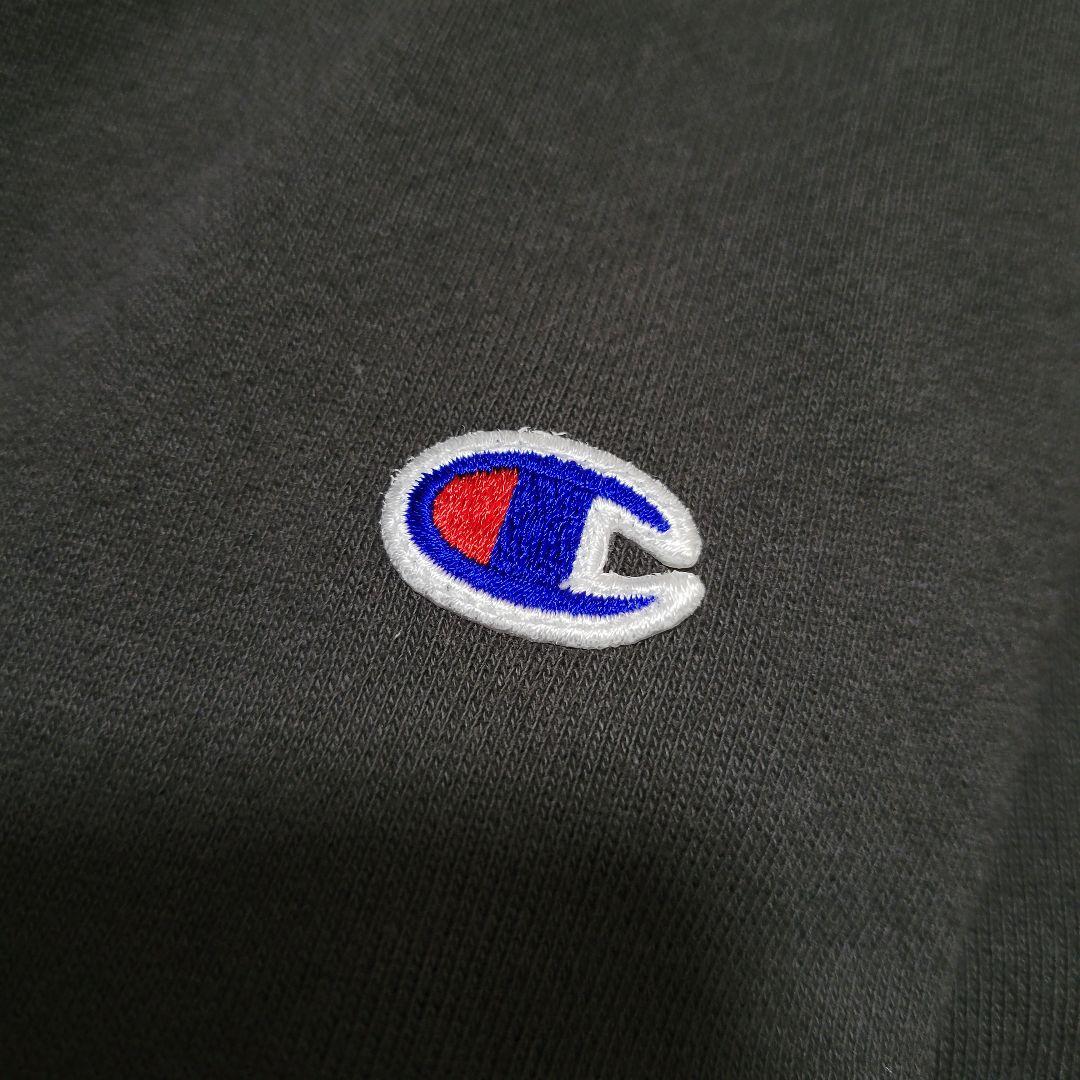 【拓馬平岡】Champion スウェットジーンジャケットM チャコール