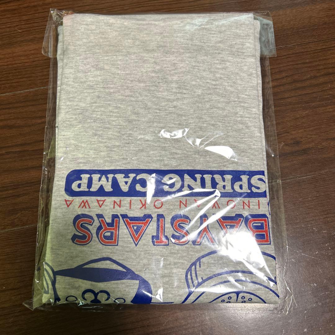 新品　沖縄限定ベイスターズ　スターマン　A&Wコラボ　ロングTシャツ グレー