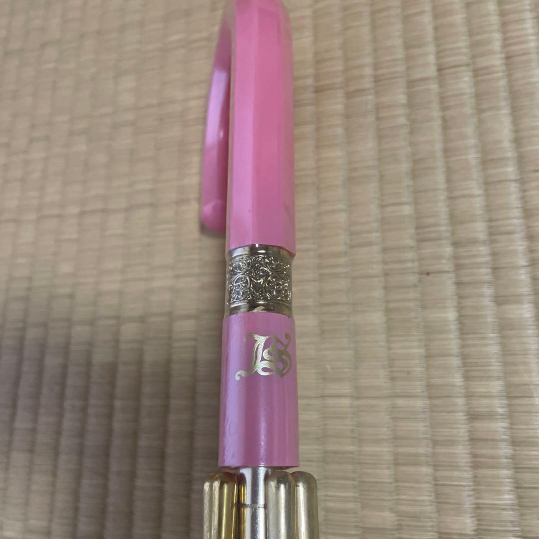 美品　JUNKO SHIMADA ゴールドとピンクの長傘