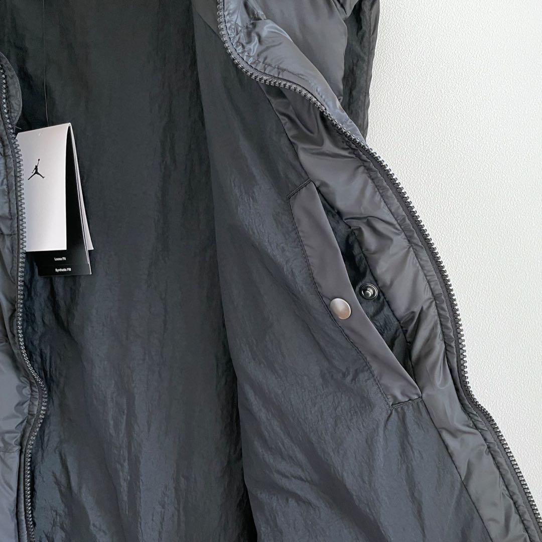 ジョーダン　パファーベスト　メンズ　2XL 黒　ブラック　NIKE
