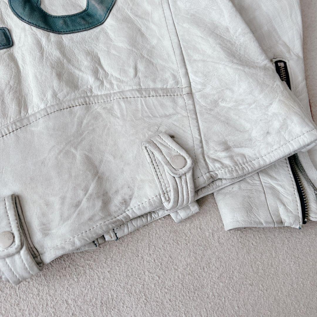 SCHOTT ショット 13ナンバリング レザーワッペン シングルライダース