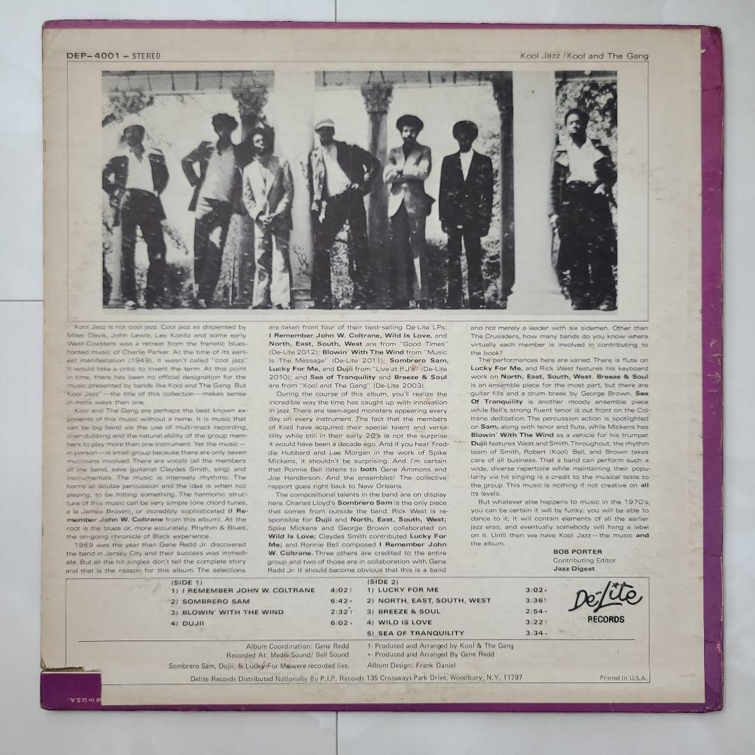 ★ＵＳオリジナル盤★『ＫＯＯＬ ＪＡＺＺ』ＫＯＯＬ＆ＴＨＥ ＧＡＮＧ