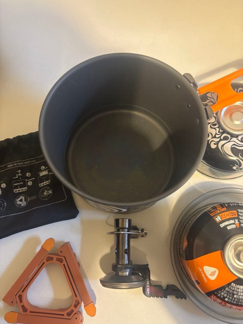 使用1回　JETBOILスタッシュ(STASH) 美品