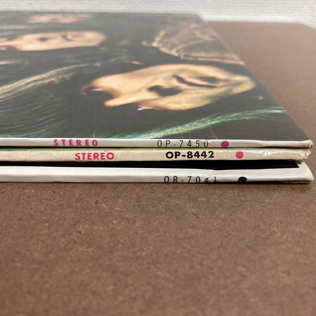 The Beatles ビートルズ LP レコード ODEON 赤盤 3枚