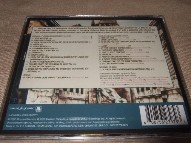 MARVIN GAYE,新品未開封,マーヴィン・ゲイ,2CD,R&B,ソウル