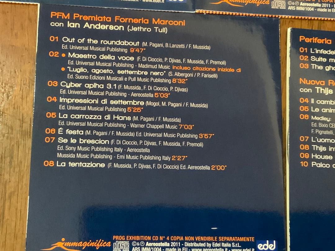 （イタリアン・プログレ）7CD+4DVD プロッグ ・エキシビション 蘇る四十年