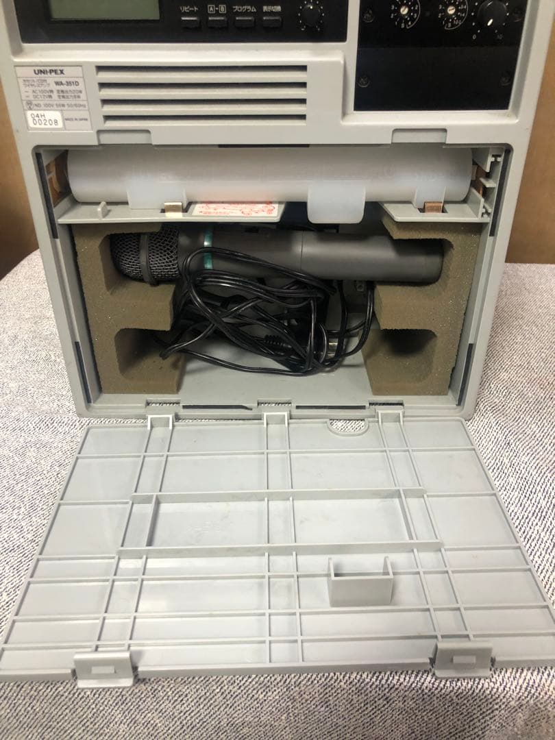 UNI-PEX ユニペックス WA-351Dワイヤレスアンプ　マイク付き