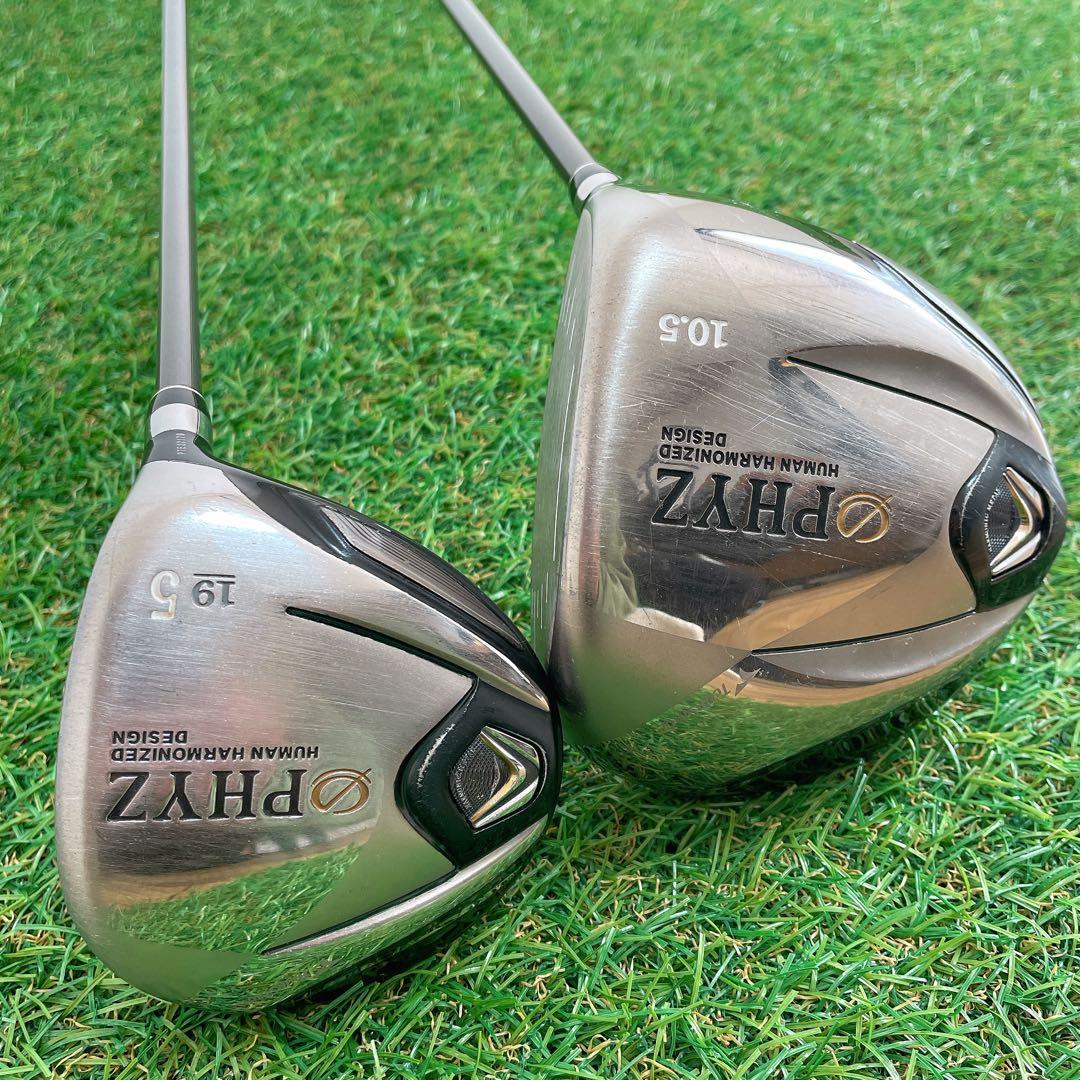 良品　TOURSTAGE PHYZ ドライバー　ウッド　5W 2本セット