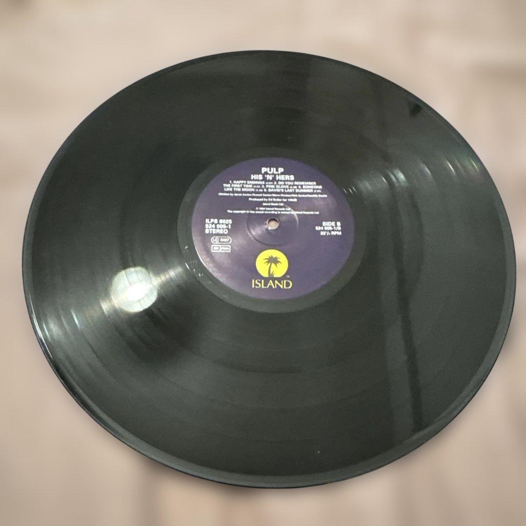 Pulp His 'N' Hers アナログ盤