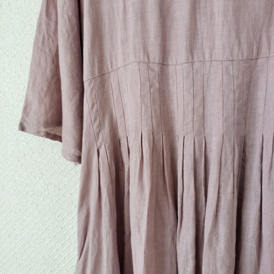 フォグリネンワーク　ロングワンピース