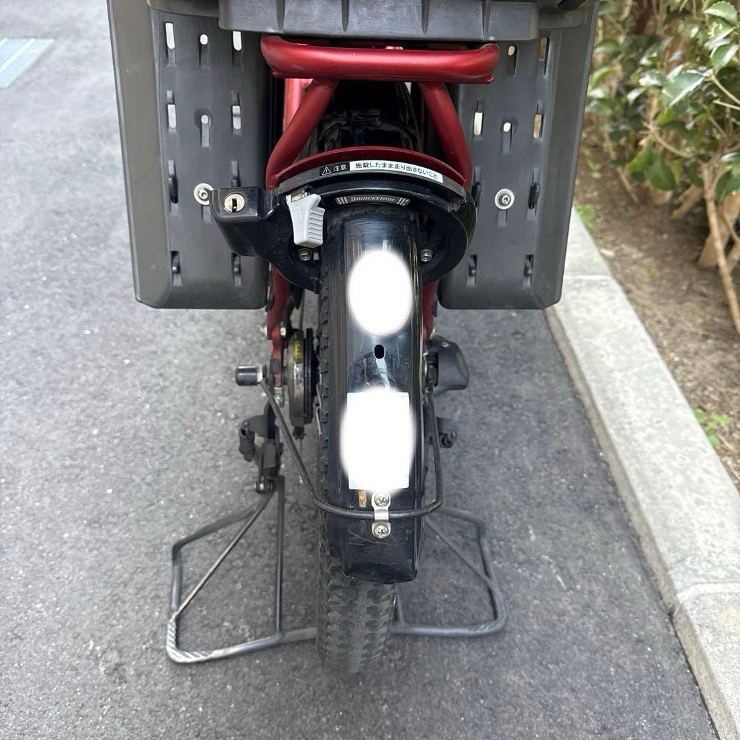 【屋内保管】ビッケポーラーe レトロレッド 3人乗り