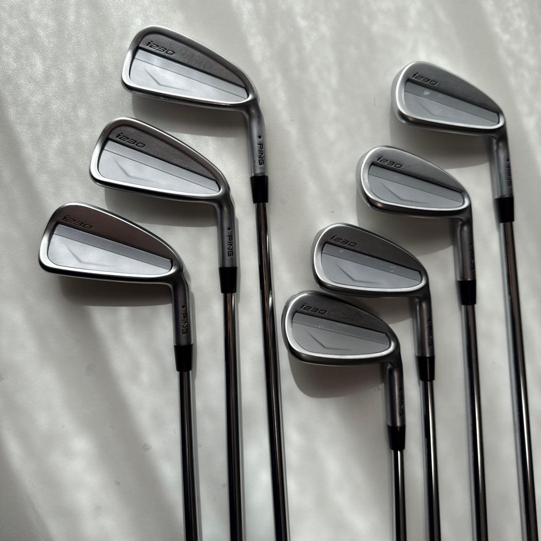 PING アイアンセット 7本セット　4番〜9番、W