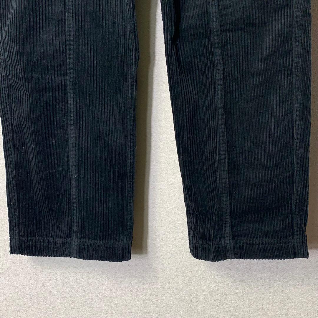 ワイルドシングス コーデュロイ ジャケット パンツ セットアップ ブラック 上下