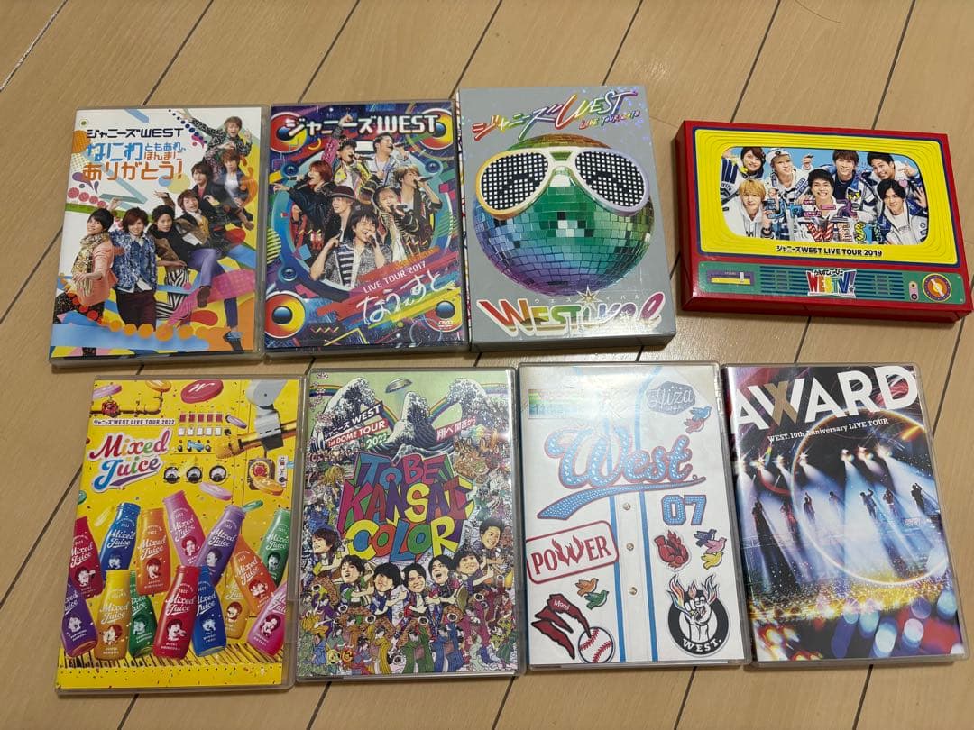 WEST. ライブDVDまとめ売り