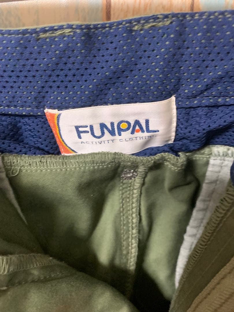 サイクルパンツ カーゴ クロップド 7分丈 FUNPAL