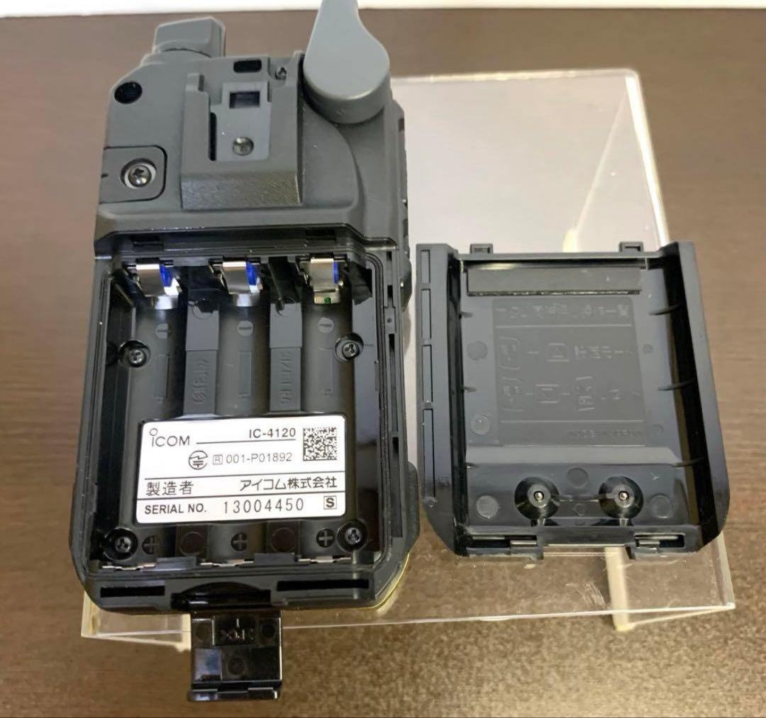 iCOM IC-4120 + インカム付 HM-177L トランシーバー
