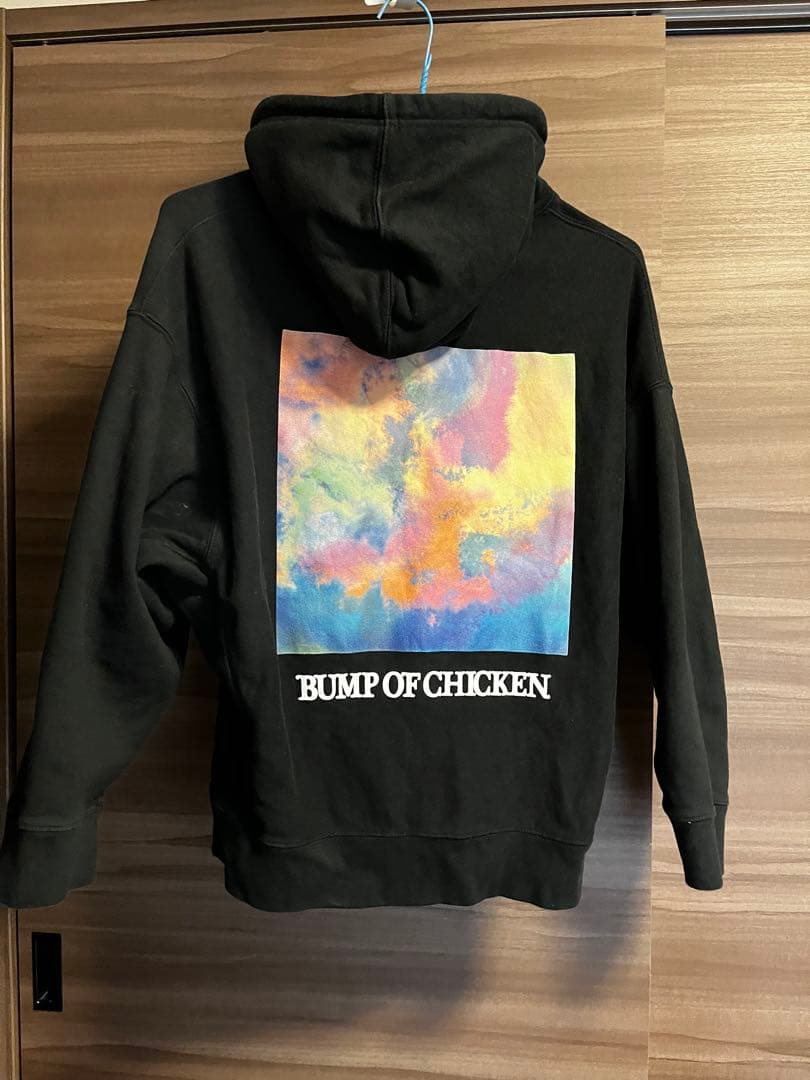 BUMP OF CHICKEN バンプオブチキン　なないろジップアップパーカーL