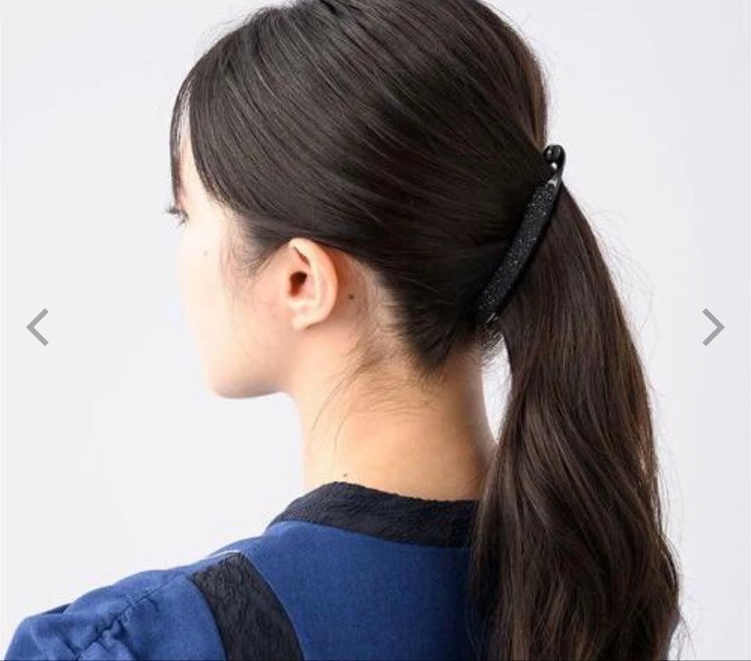 未使用品　コンプレックスビズ　クリスタルシャイニー　バナナクリップ