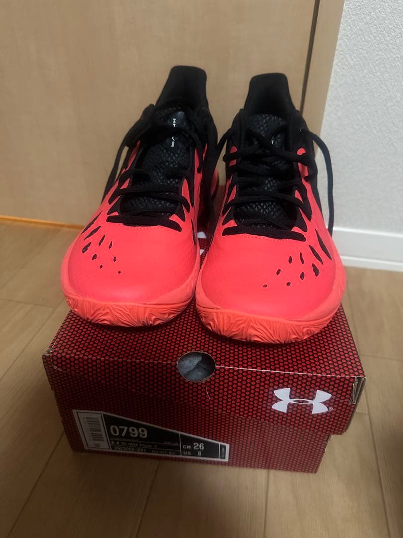 【美品】UA HOVR Havoc 3 バスケットボールシューズ 26cm