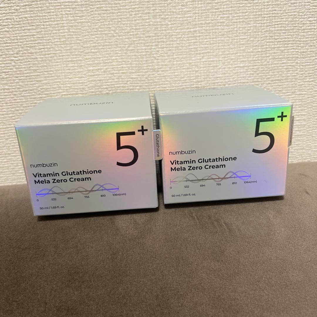 まろん♪　新品　ナンバーズイン　5番　クリーム4個セット