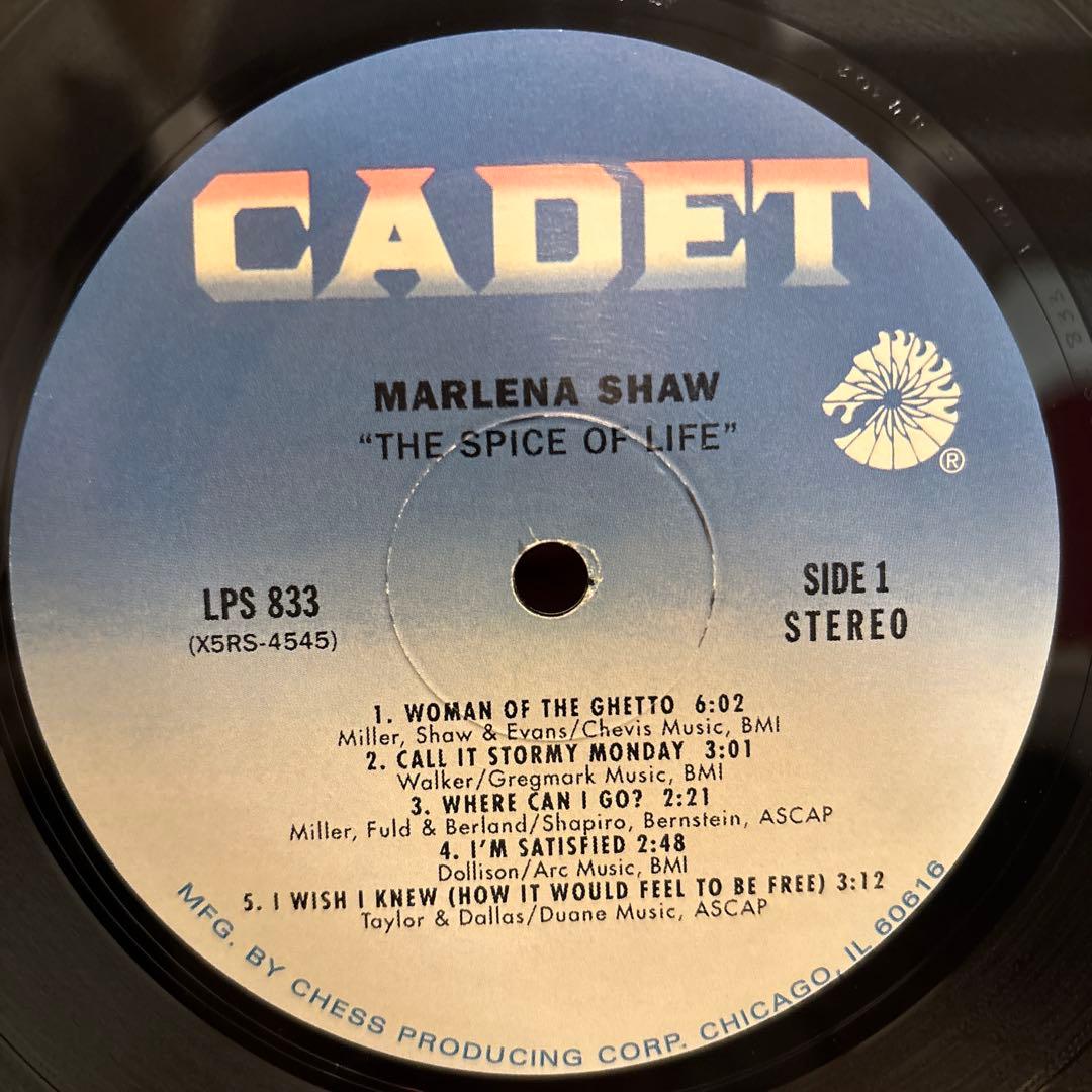 Marlena Shaw The Spice Of Life レコード LP
