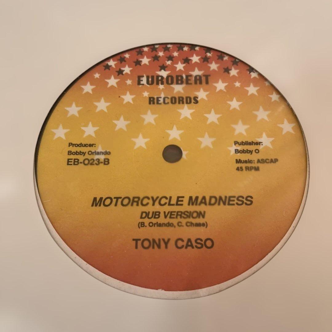 洋楽 MOTORCYCLE MADNESS TONY CASO