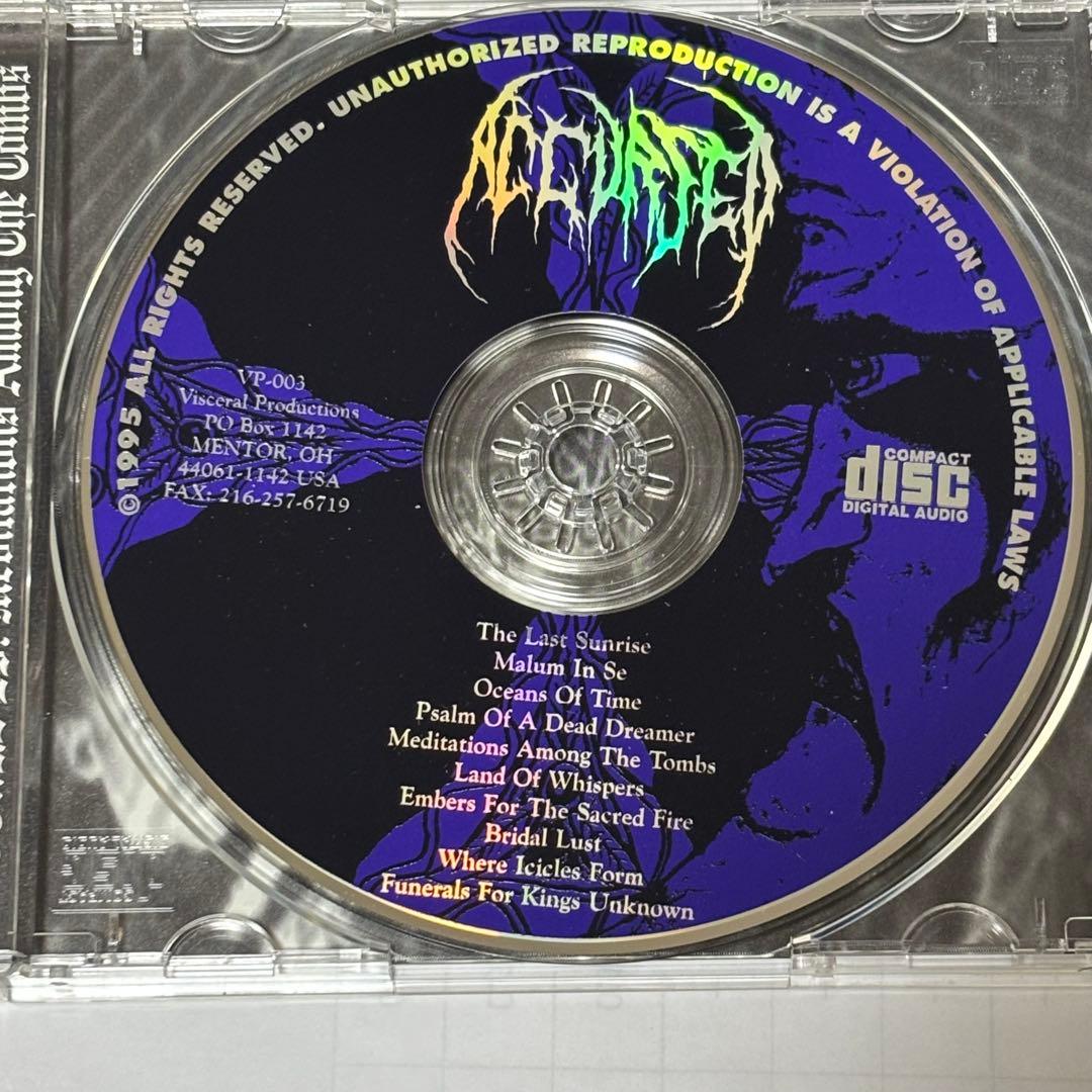 【レアCD】ACCURSED / Meditations Among The