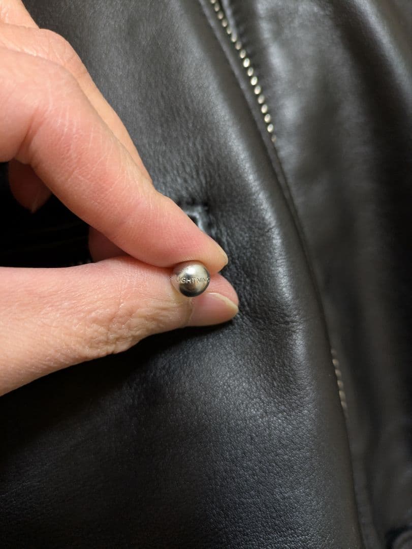 LewisLeathers ルイスレザー サイクロン タイトフィット 38 黒