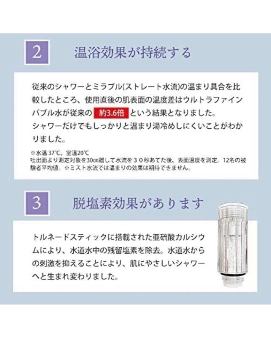 ミラブルプラス ウルトラファインミスト シャワーヘッド【新品未開封・送料無料】