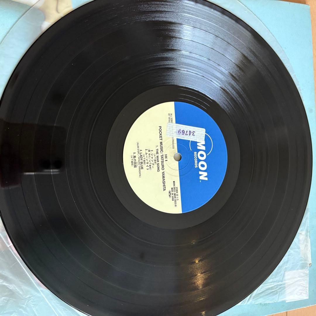 山下達郎　FOR YOU POCKET MUSIC LPレコード2枚セット