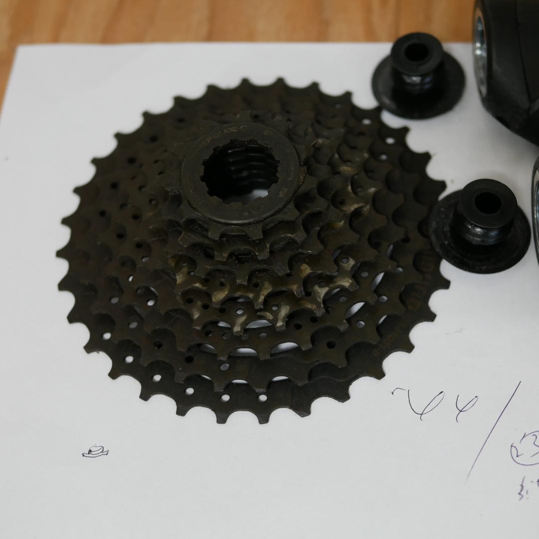中古　TERN CREST ホイール　パーツセット