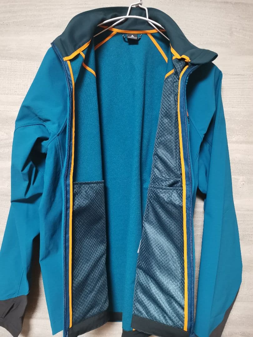 【未使用・美品】montbell クラッグジャケット メンズ サイズM ブルー