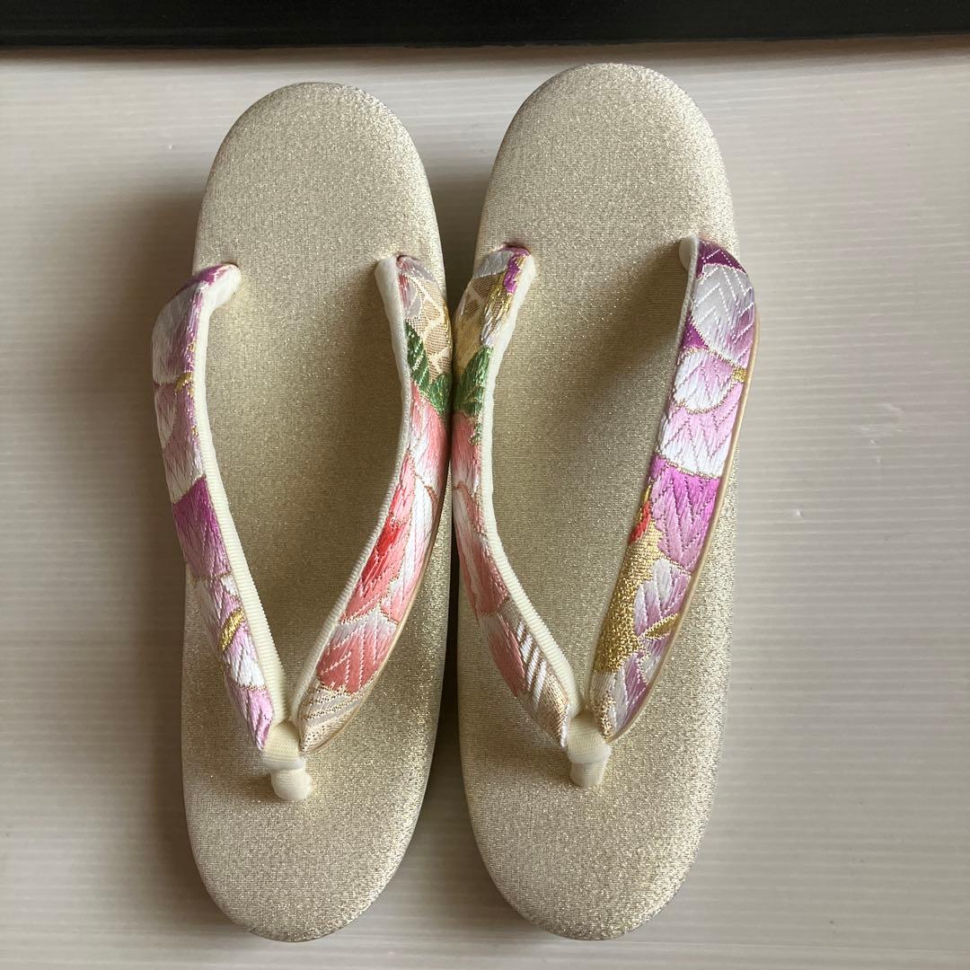 ★572 和装小物　草履　バック　セット