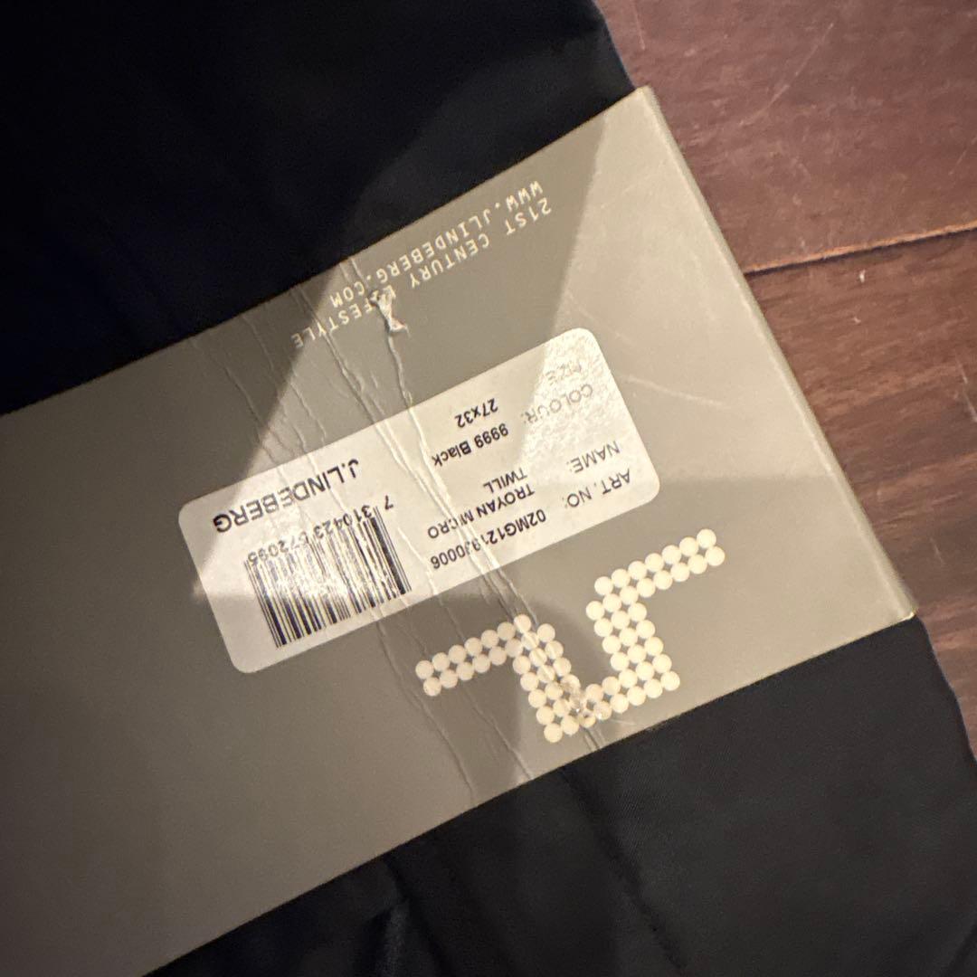 新品J.LINDEBERGストレッチパンツ軽量 高通気 吸湿速乾 size27