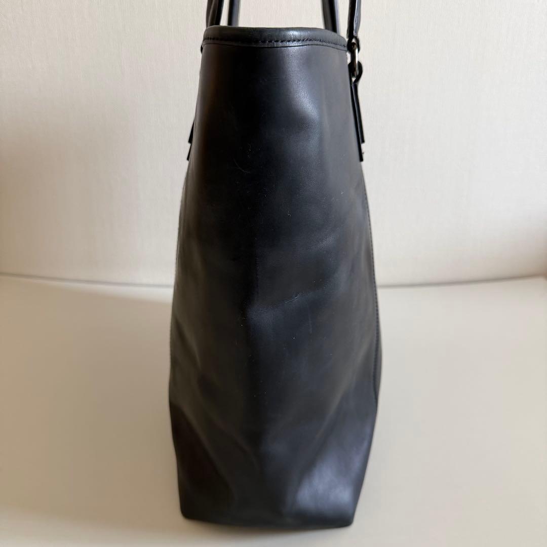 グランジオール Grungeall 本革 レザー トートバッグ ブラック A4