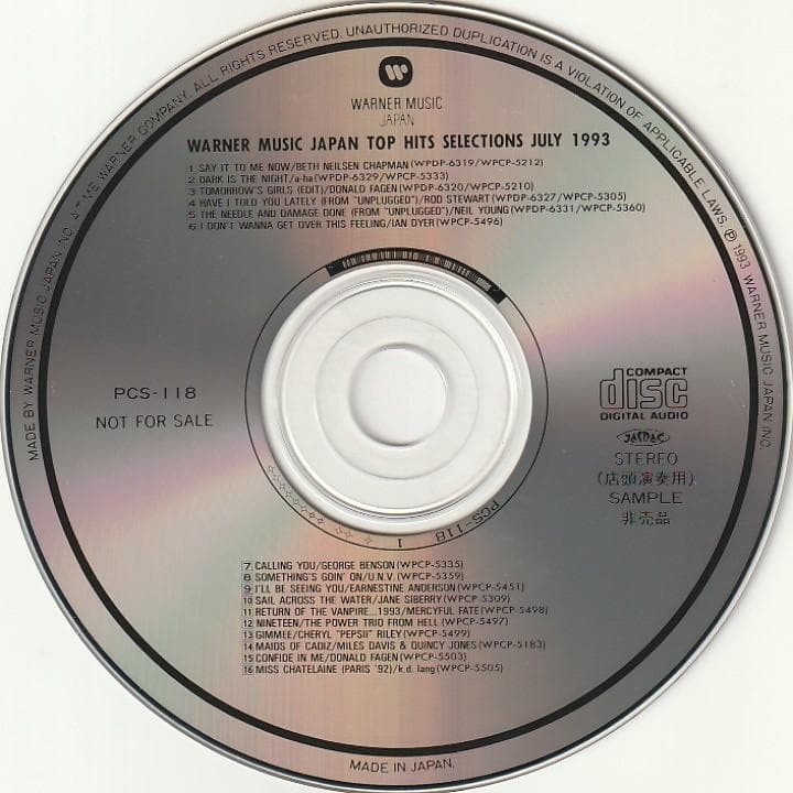 A-HA (Morten Harket)　収録　貴重 オムニバスCD