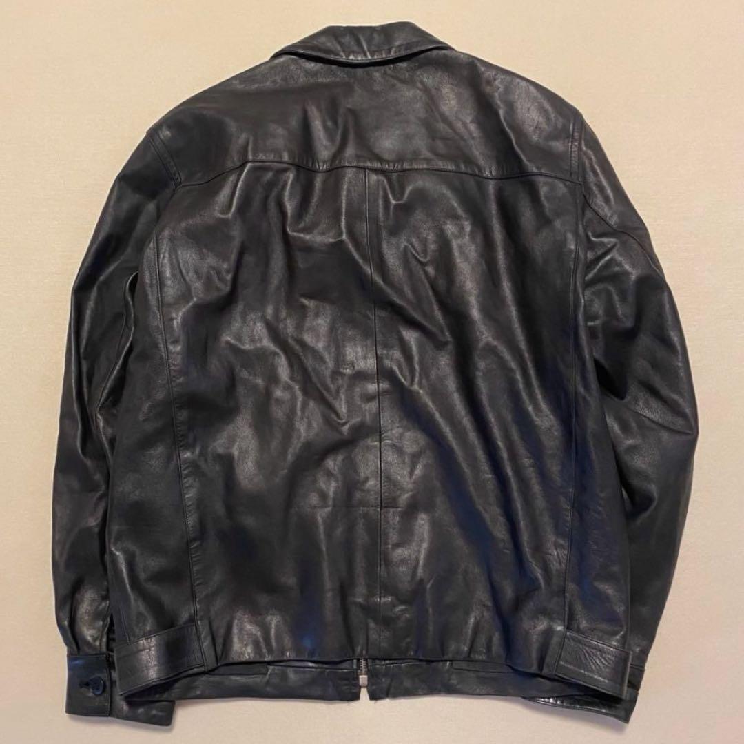 【極希少】フランス製 agnès b. homme ラムレザー ジャケット 0