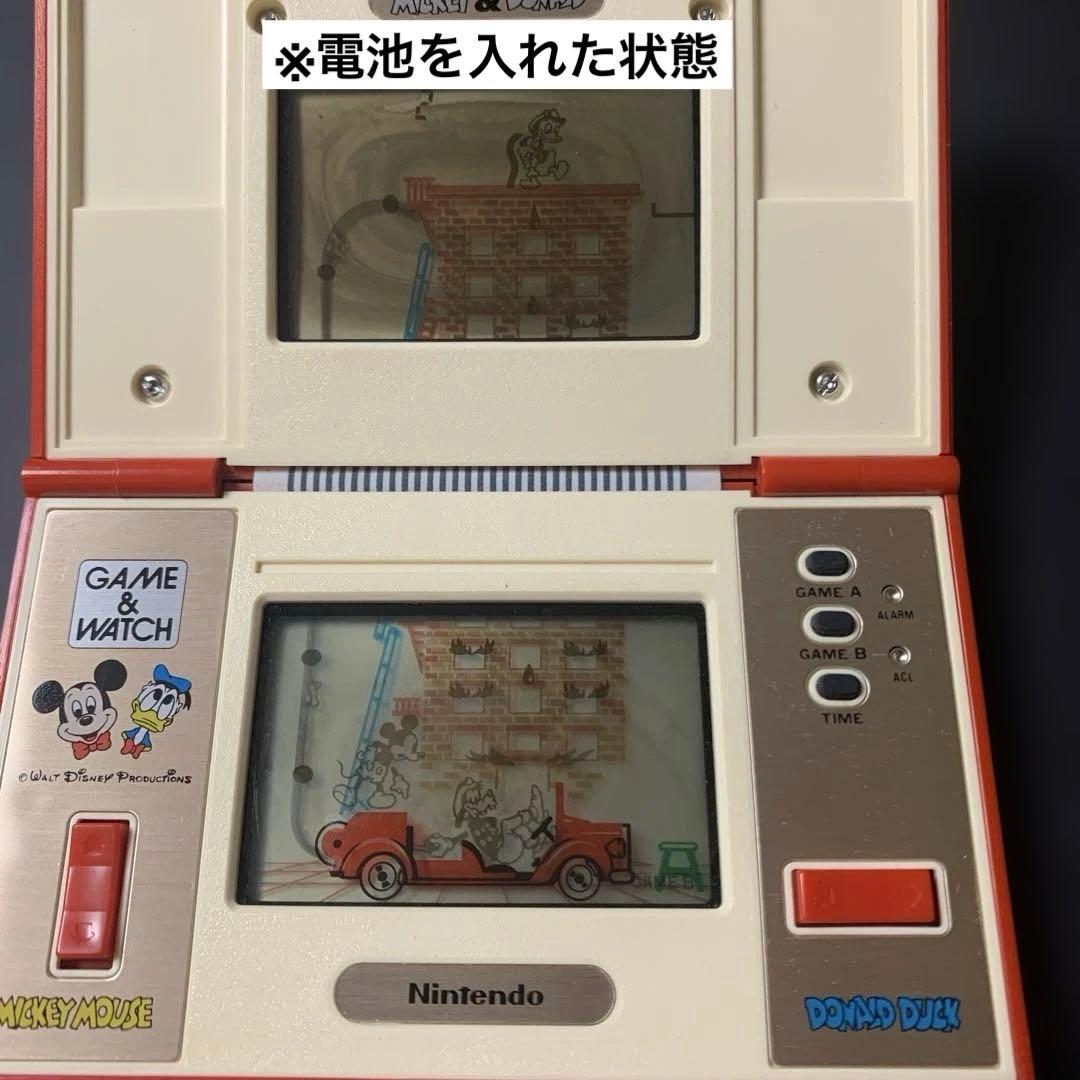 任天堂 Nintendo Game & Watch ミッキー&ドナルド 本体のみ