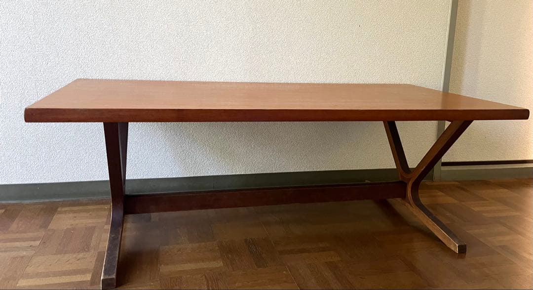 希少 70年代 天童木工 ペリカンテーブル 管澤光政 TENDO